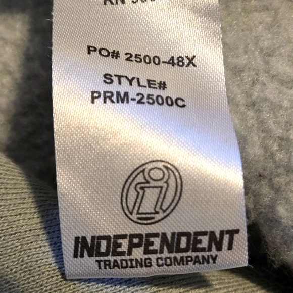 Independent Trading Company Hoodie Graphic Sweatshirt Light Sage Women size L - Picture 10 of 14